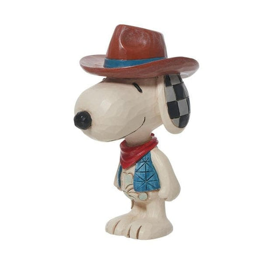 Snoopy Cowboy Mini Figurine By Jim Shore 6013038