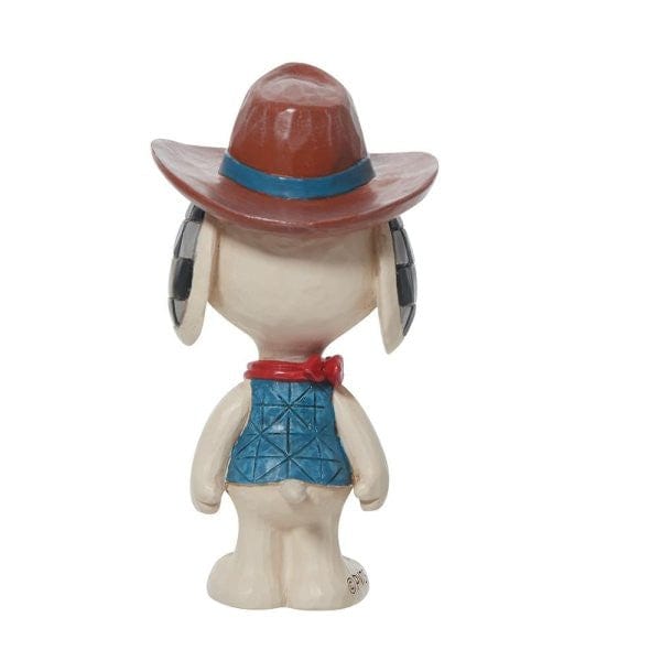Snoopy Cowboy Mini Figurine By Jim Shore 6013038
