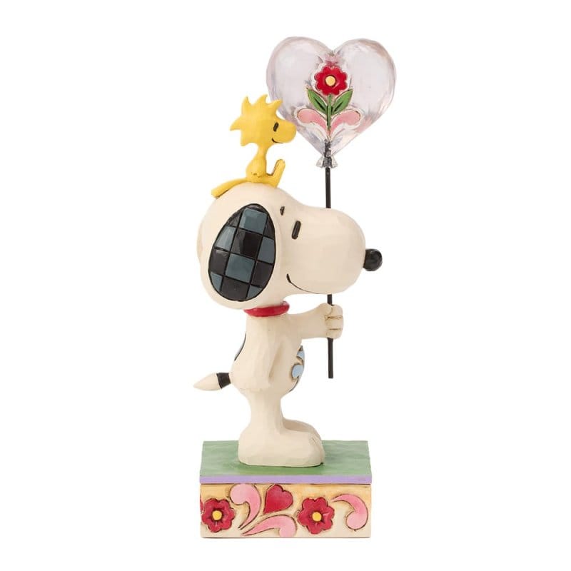 Snoopy Heart Balloon Figurine Peanuts by Jim Shore