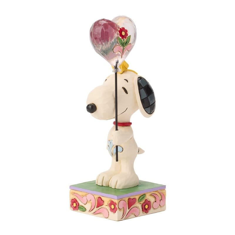 Snoopy Heart Balloon Figurine Peanuts by Jim Shore