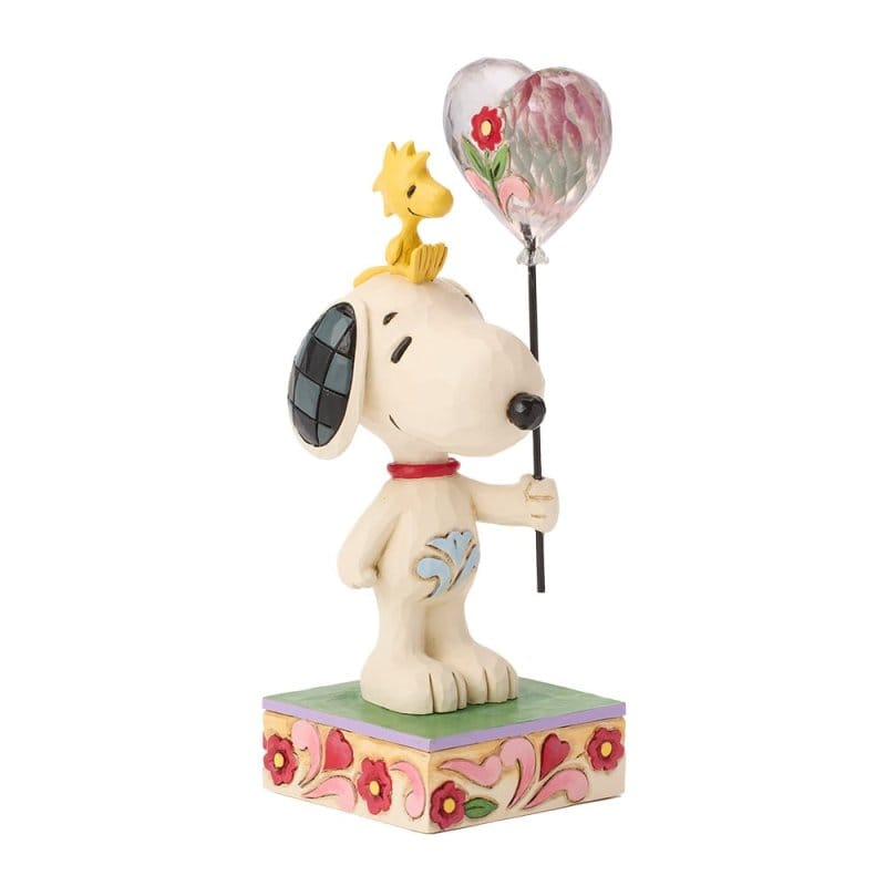 Snoopy Heart Balloon Figurine Peanuts by Jim Shore