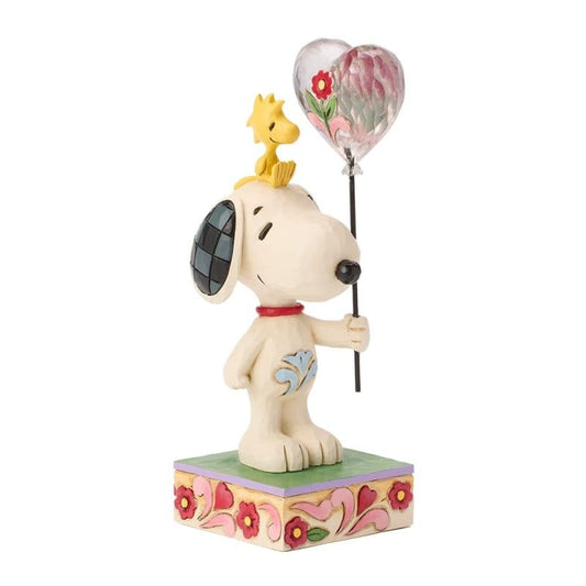Snoopy Heart Balloon Figurine Peanuts by Jim Shore