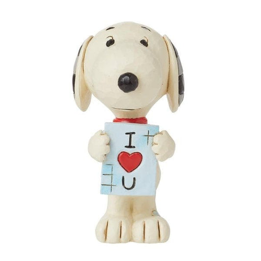 Snoopy I Love You Mini Figurine Peanuts By Jim Shore 6016260