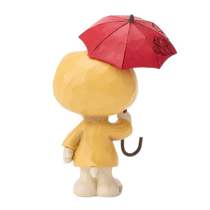 Snoopy In Raincoat Mini Figurine Peanuts by Jim Shore