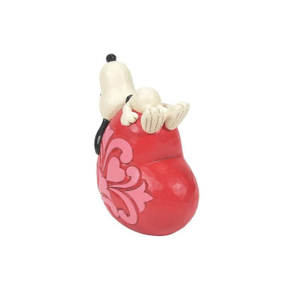 Snoopy Lovely Dreams Snoopy Laying On A Heart Peanuts By Jim Shore