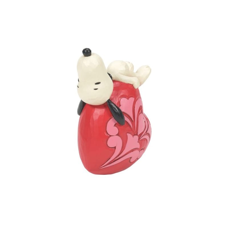 Snoopy Lovely Dreams Snoopy Laying On A Heart Peanuts By Jim Shore