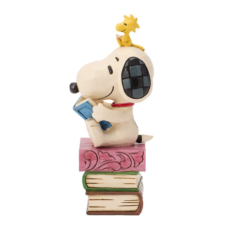 Snoopy Stacked Books Figurine Peanuts by Jim Shore