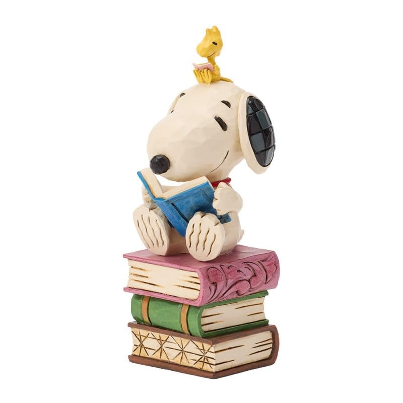 Snoopy Stacked Books Figurine Peanuts by Jim Shore