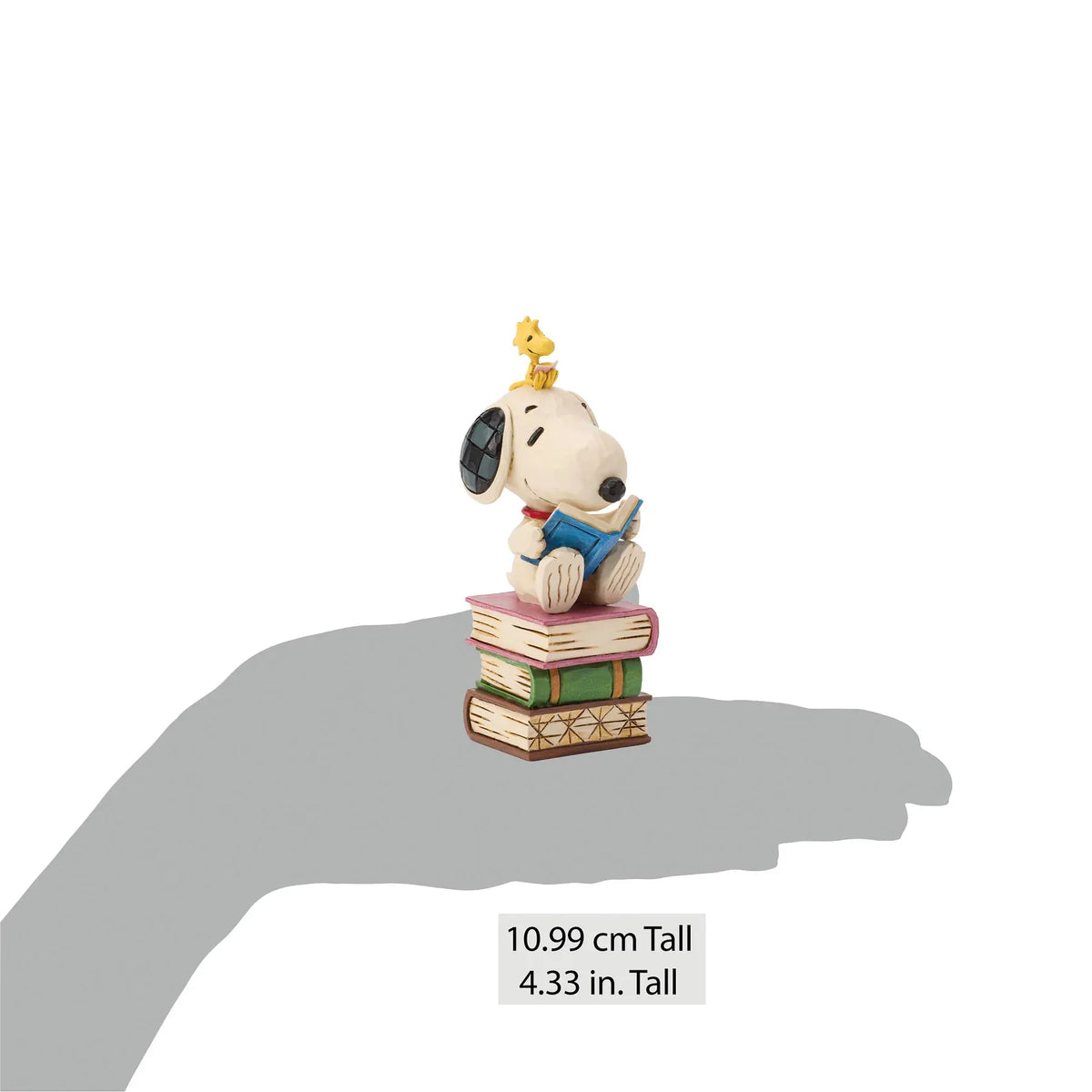 Snoopy Stacked Books Figurine Peanuts by Jim Shore