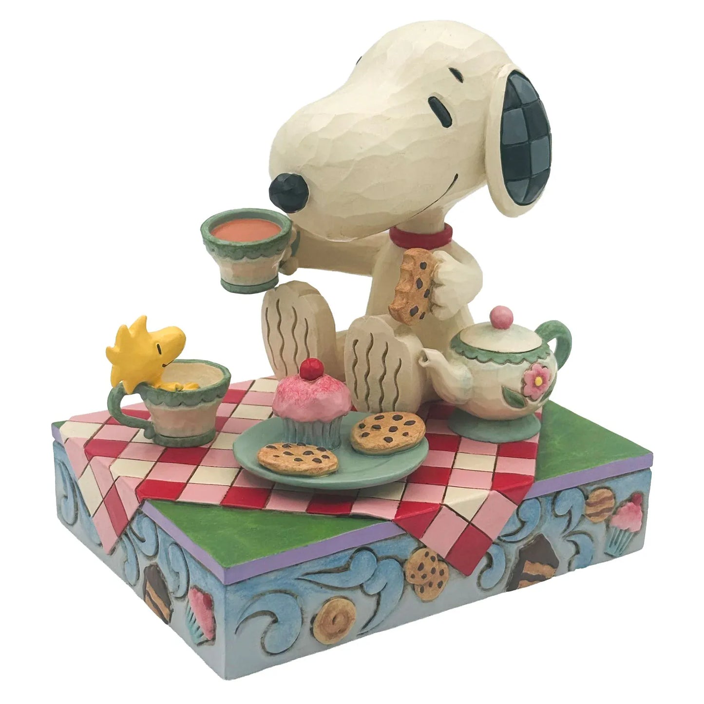 Snoopy Tea And Sweets Figurine Peanuts by Jim Shore
