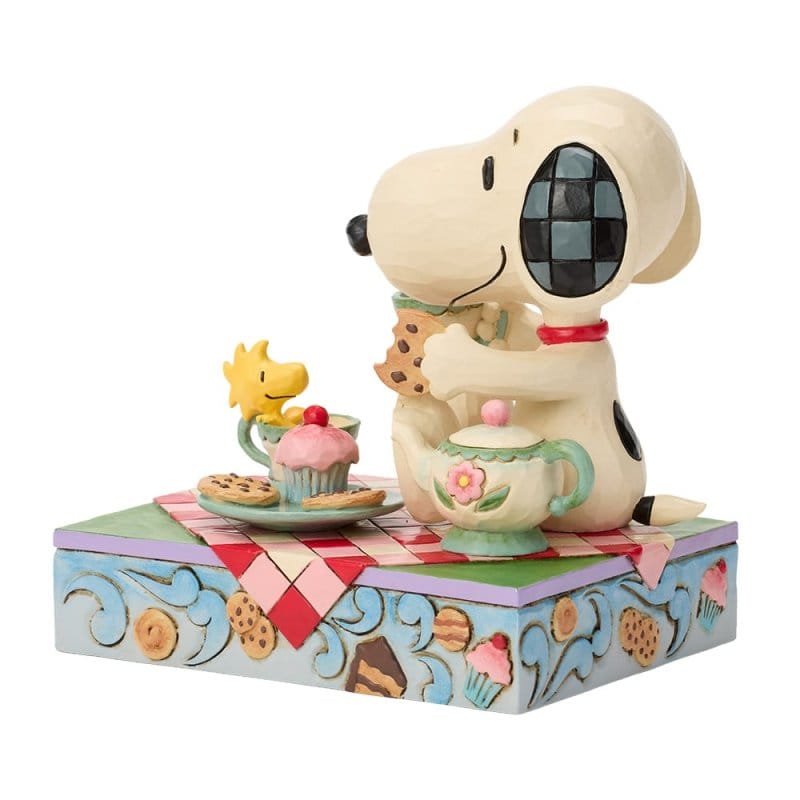 Snoopy Tea And Sweets Figurine Peanuts by Jim Shore