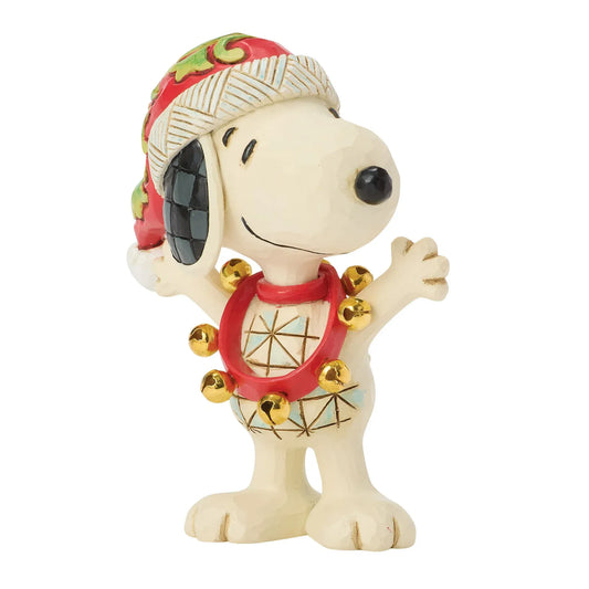 Snoopy with Bells Mini Figurine Peanuts By Jim Shore 6018689
