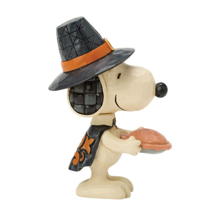 Snoopy with Pumpkin Pie Mini Peanuts by Jim Shore 6018514
