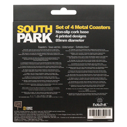 South Park Set of 4 Printed Coasters