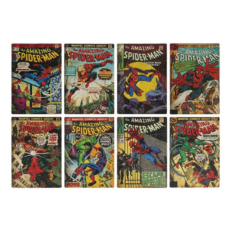 Spiderman Comic Book Coasters By Paladone