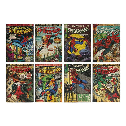 Spiderman Comic Book Coasters By Paladone