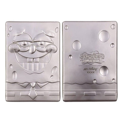 SpongeBob SquarePants 25th Anniversary .999 Silver Plated Ingot