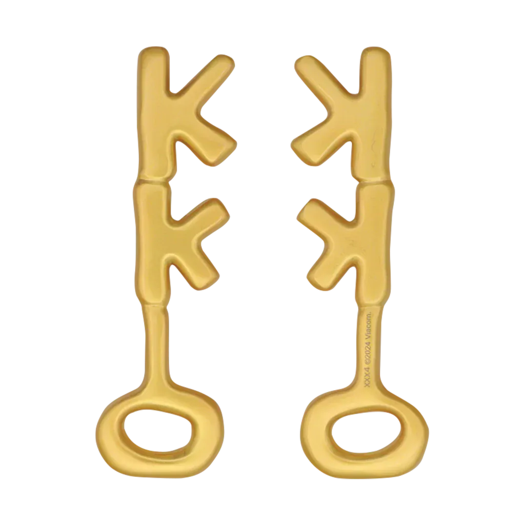 Spongebob Squarepants Key To The Crusty Krab 24K Gold Plated