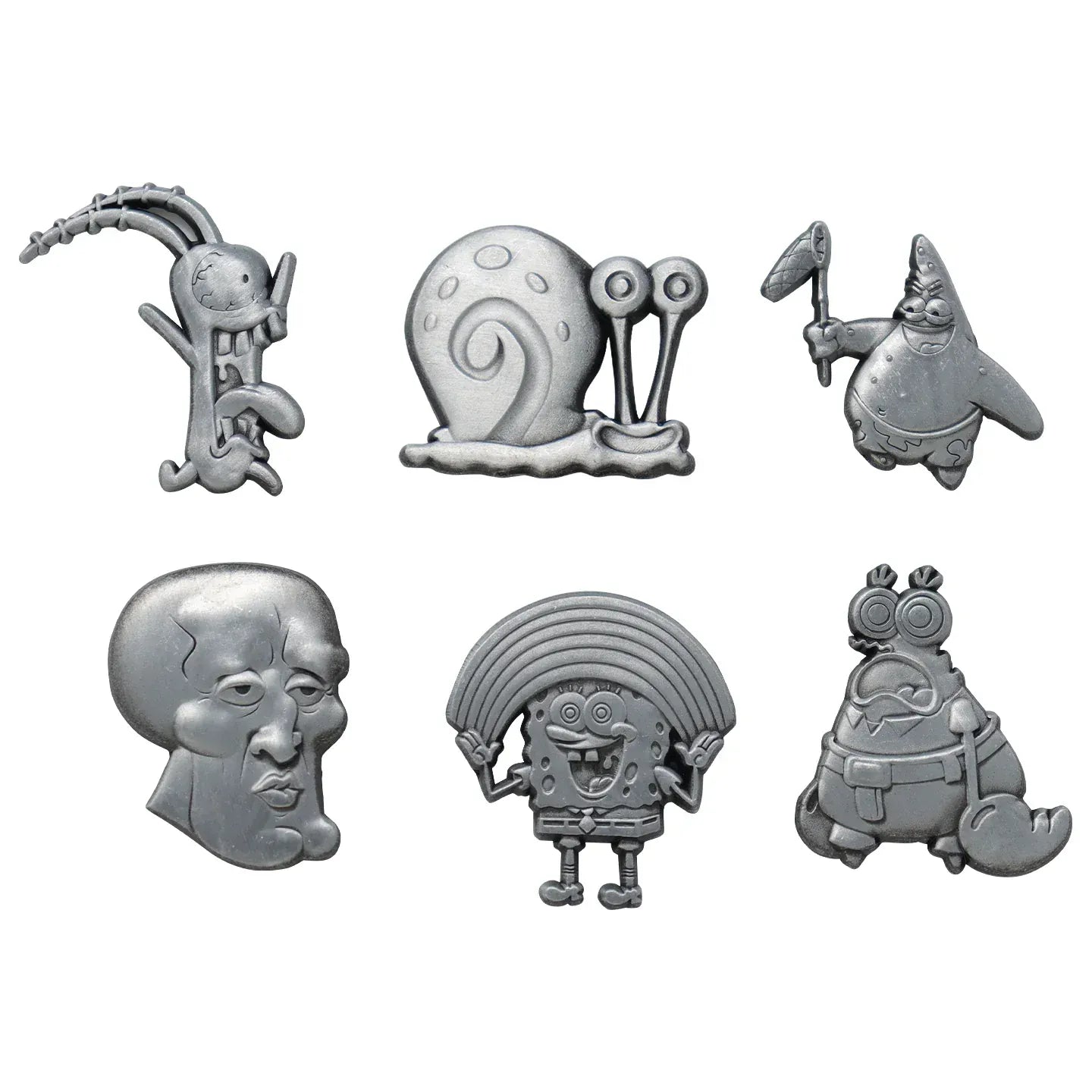 Spongebob Squarepants Set Of 6 Limited Edition Badges