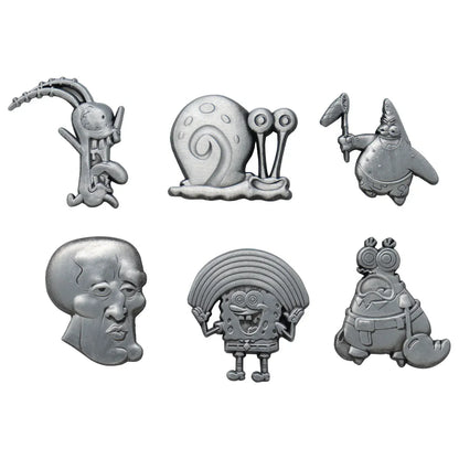 Spongebob Squarepants Set Of 6 Limited Edition Badges