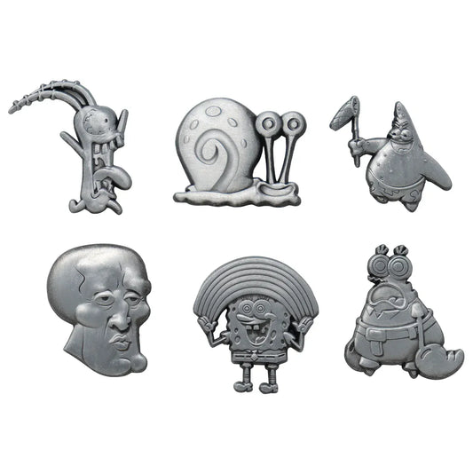 Spongebob Squarepants Set Of 6 Limited Edition Badges