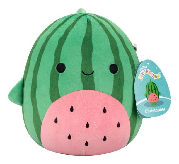 Squishmallows 7.5" Christopher The Watermelon Whale Plush