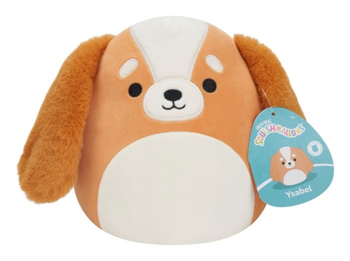 Squishmallows 7.5" Dog Squad Ysabel The Cocker Spaniel Dog