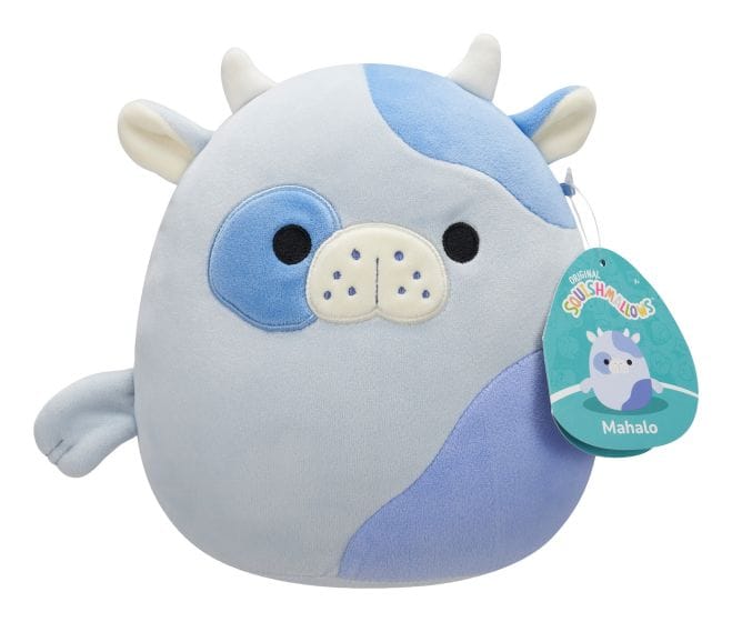 Squishmallows 7.5" Plush Mahalo The Blue Spotted Seacow