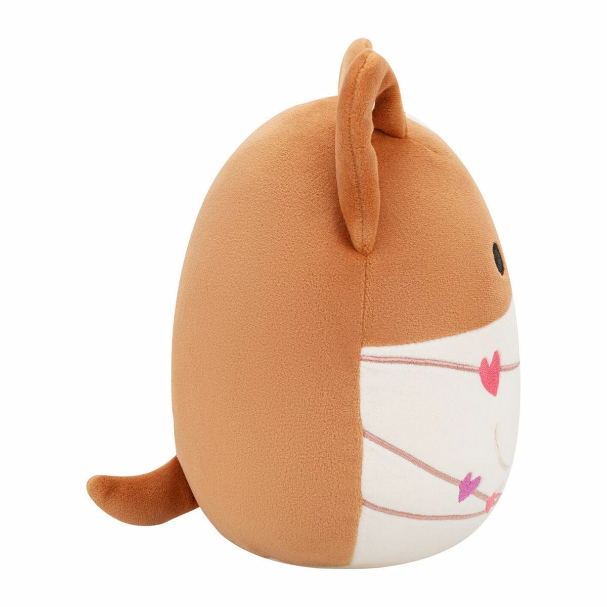 Squishmallows 7.5" Valentines Reginald the Corgi with Heart Strings