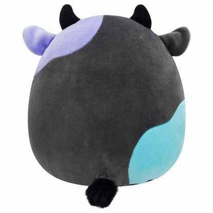Squishmallows 7.5" Valentines Smithereens The Charcoal Cow with Melting Heart