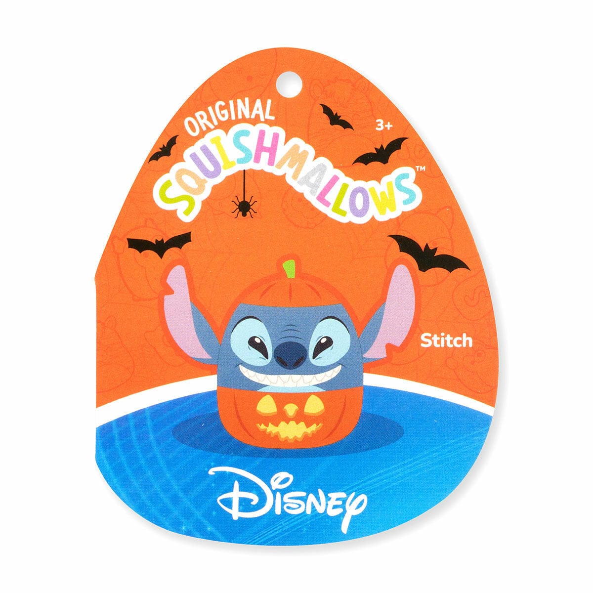 Squishmallows 8" Disney Halloween Pumpkin Stitch