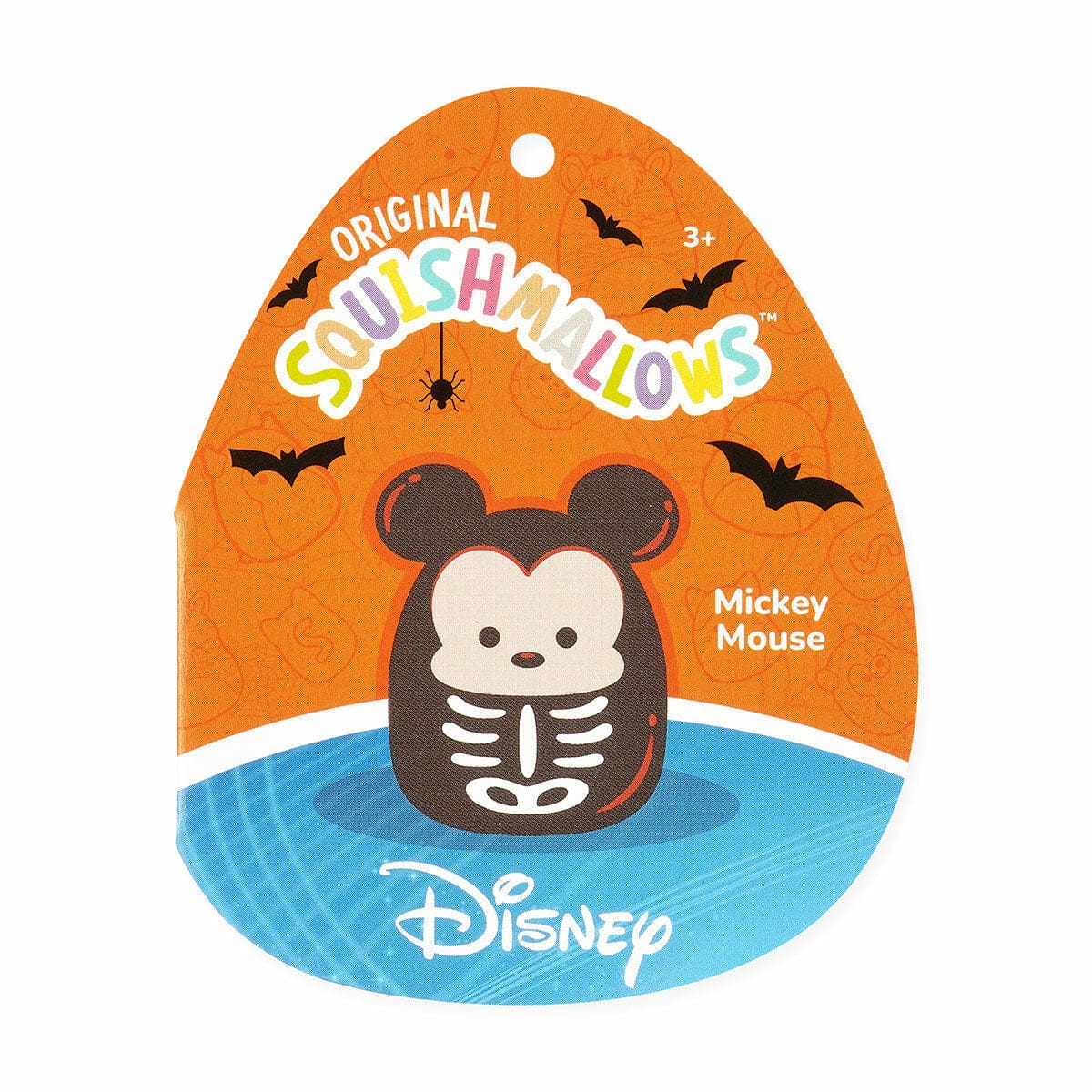 Squishmallows 8" Disney Halloween Skeleton Mickey Mouse