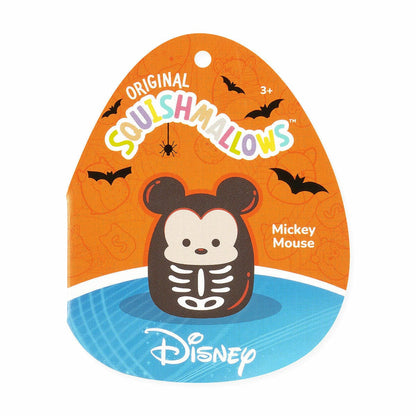 Squishmallows 8" Disney Halloween Skeleton Mickey Mouse