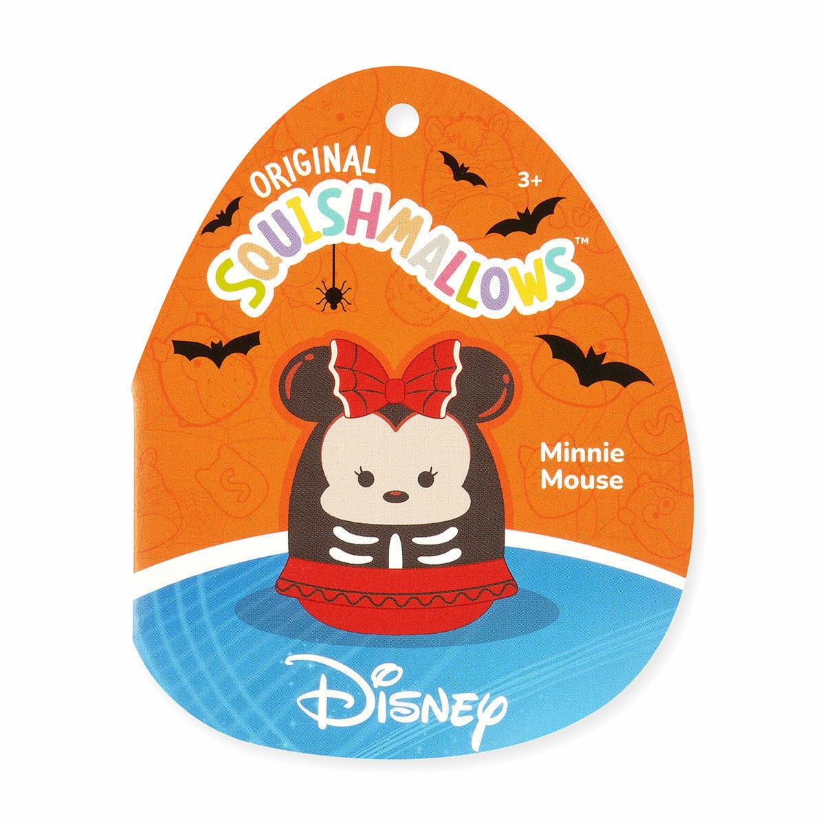 Squishmallows 8" Disney Halloween Skeleton Minnie Mouse