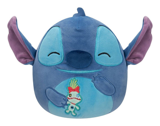Squishmallows 8” Disney Stitch Holding Scrump