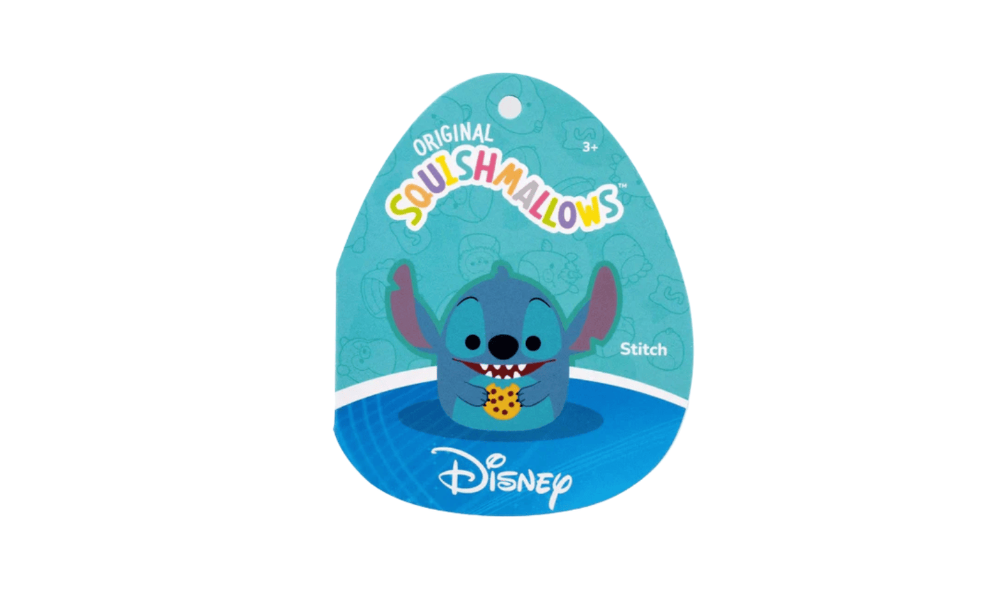 Squishmallows 8" Disney Stitch with Chocolate Chip Cookie