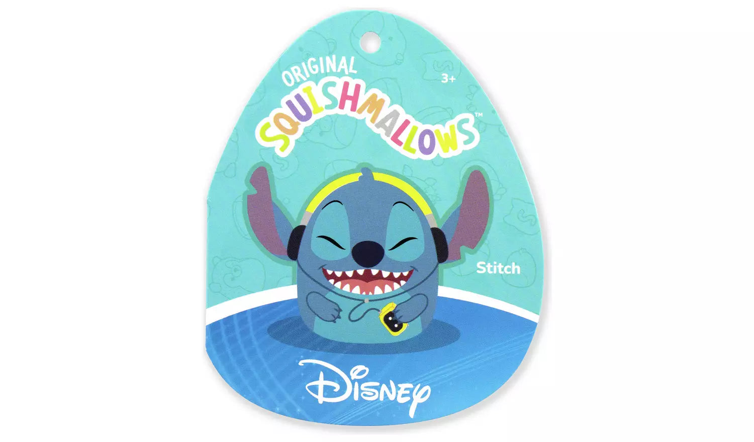 Squishmallows 8" Disney Stitch with Headphones
