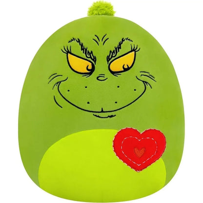 Squishmallows 8" Dr Seuss Grinch with Heart