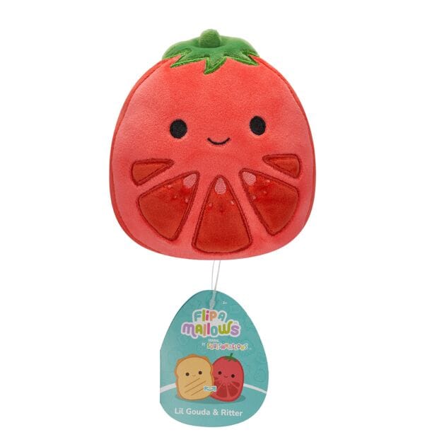 Squishmallows Flip-A-Mallows 5" Lil Gouda & Ritter