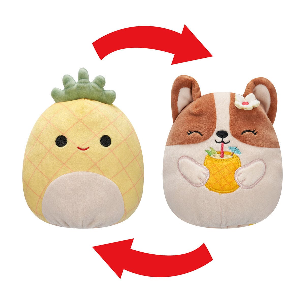 Squishmallows Flip-A-Mallows 5" Maui & Regina