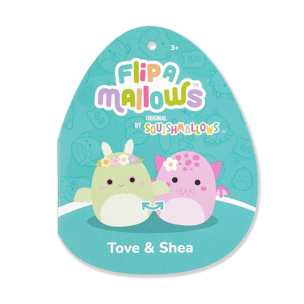 Squishmallows Flip-A-Mallows 5" Tove & Shea