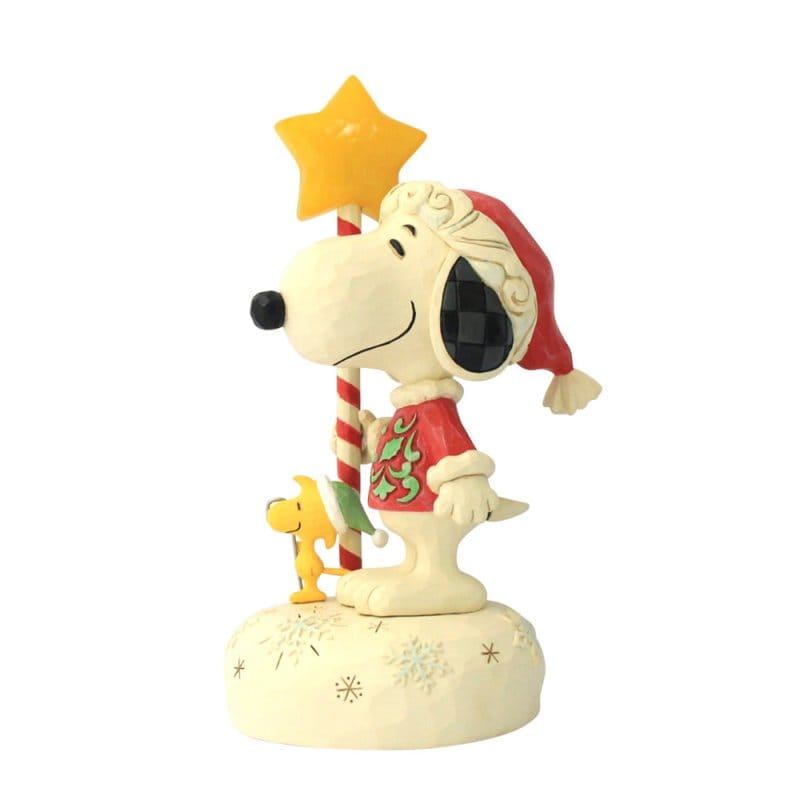 Star Light; Star Bright (Snoopy with Light Up Star Staff) Figurine Peanuts By Jim Shore 6018684