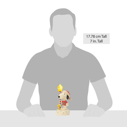 Star Light; Star Bright (Snoopy with Light Up Star Staff) Figurine Peanuts By Jim Shore 6018684