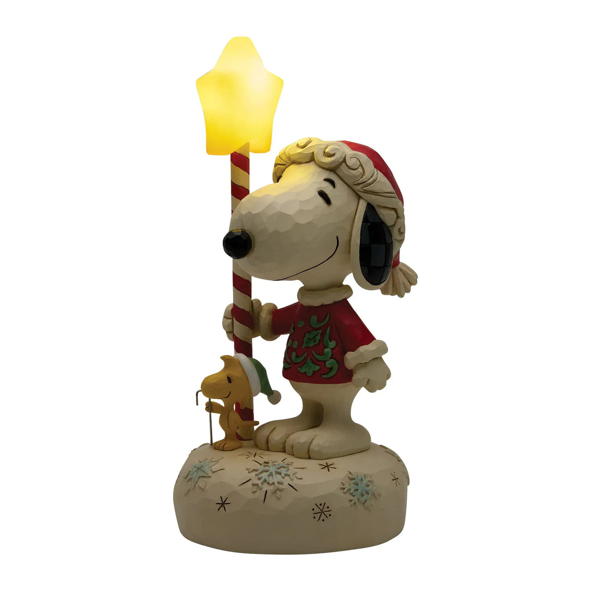 Star Light; Star Bright (Snoopy with Light Up Star Staff) Figurine Peanuts By Jim Shore 6018684
