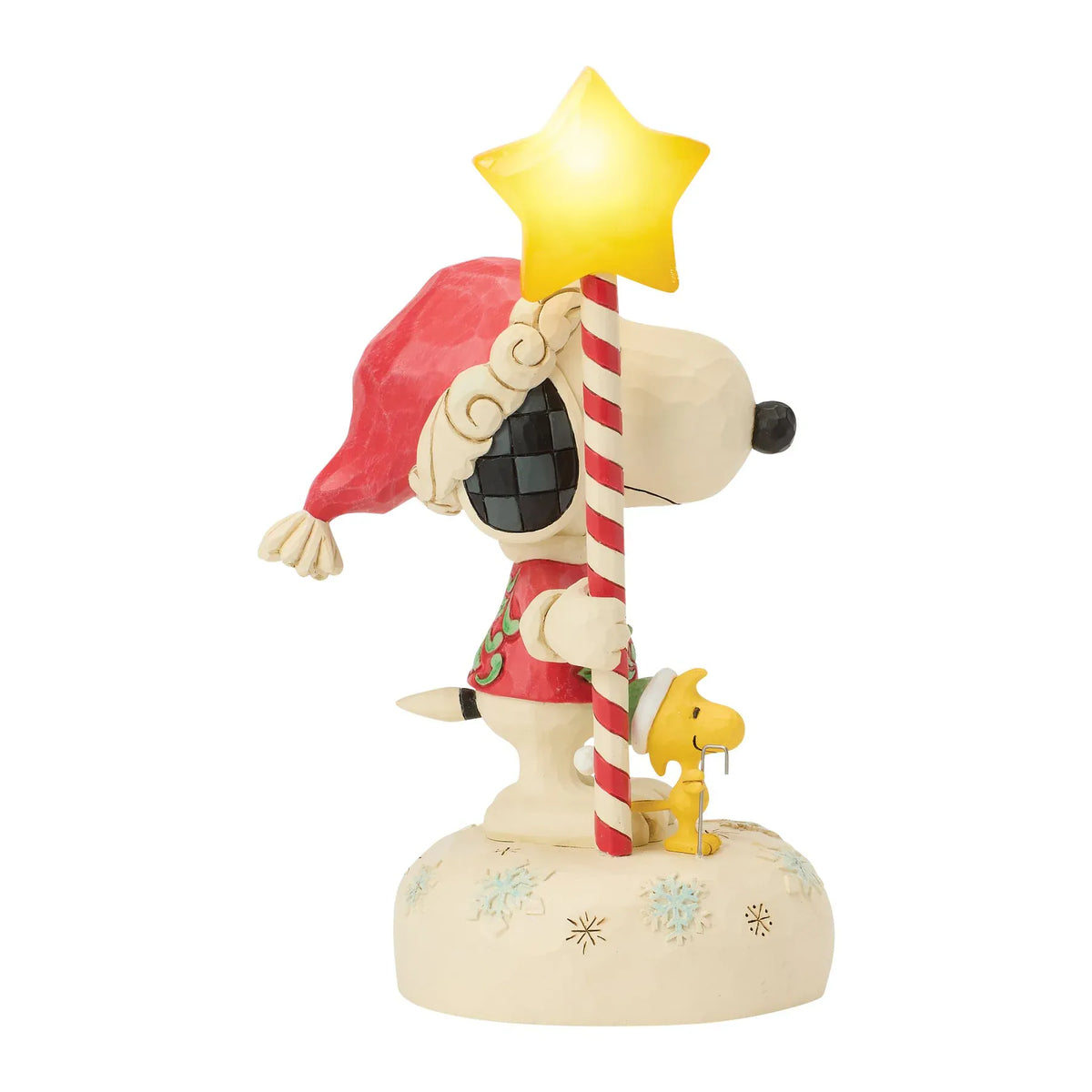 Star Light; Star Bright (Snoopy with Light Up Star Staff) Figurine Peanuts By Jim Shore 6018684
