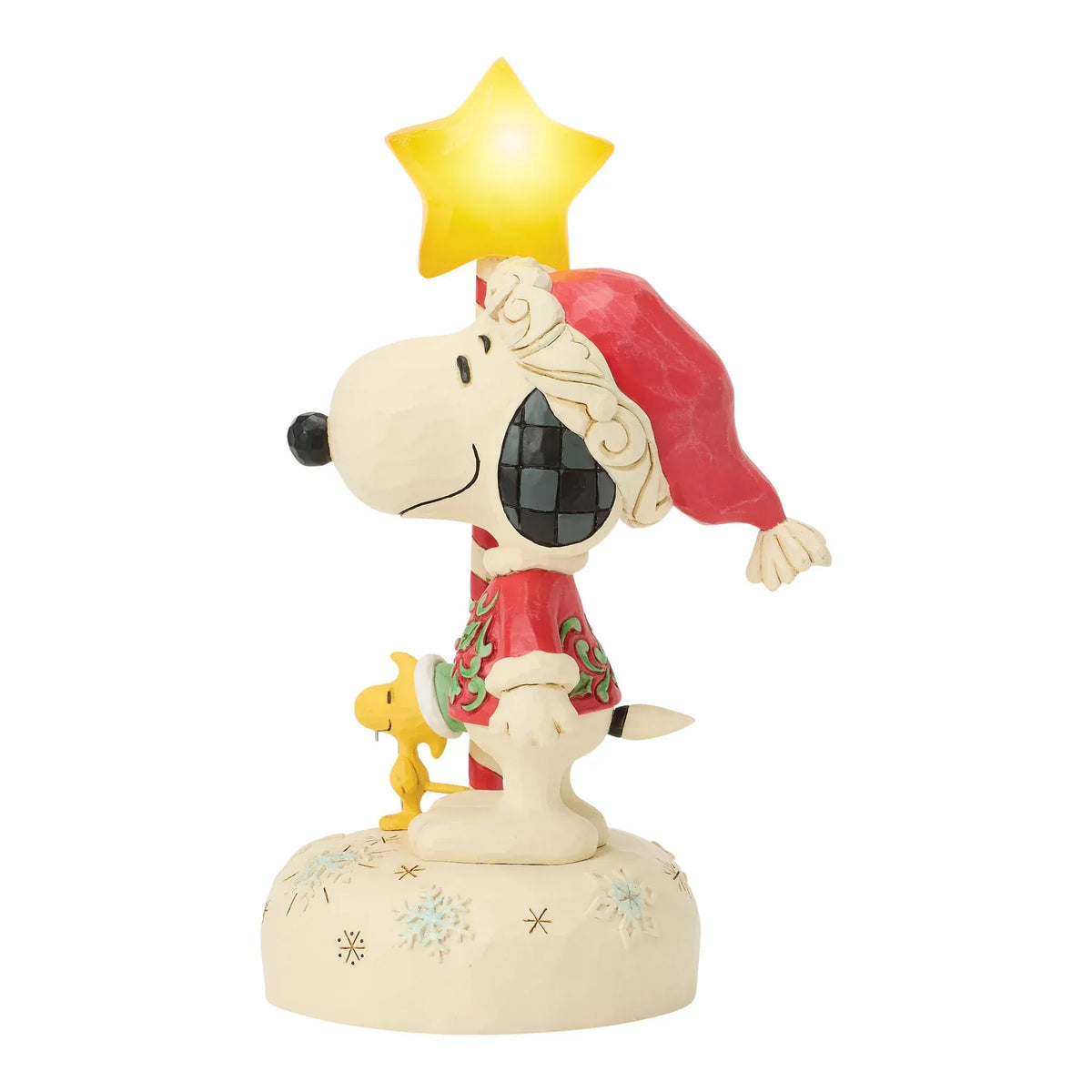 Star Light; Star Bright (Snoopy with Light Up Star Staff) Figurine Peanuts By Jim Shore 6018684