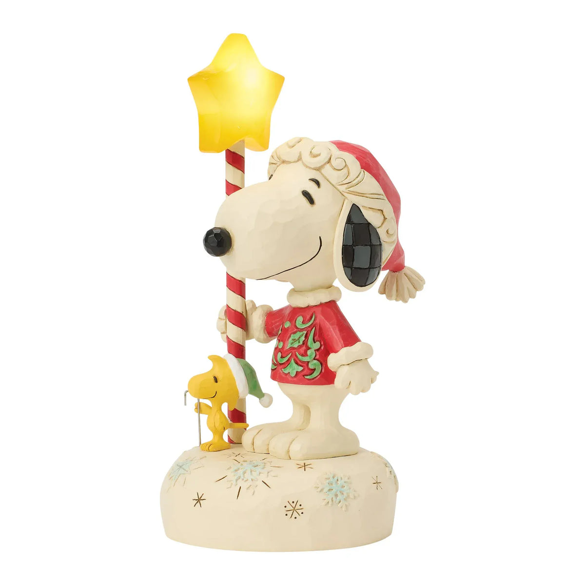 Star Light; Star Bright (Snoopy with Light Up Star Staff) Figurine Peanuts By Jim Shore 6018684