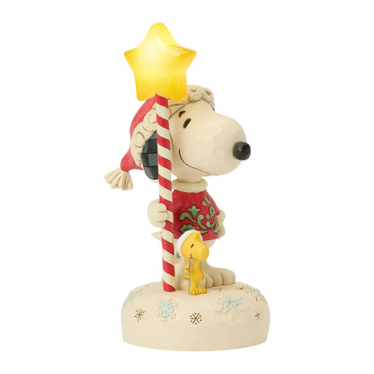 Star Light; Star Bright (Snoopy with Light Up Star Staff) Figurine Peanuts By Jim Shore 6018684