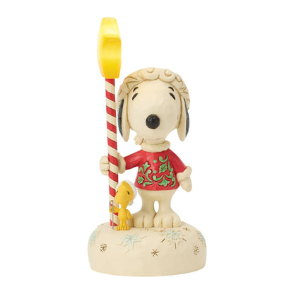 Star Light; Star Bright (Snoopy with Light Up Star Staff) Figurine Peanuts By Jim Shore 6018684