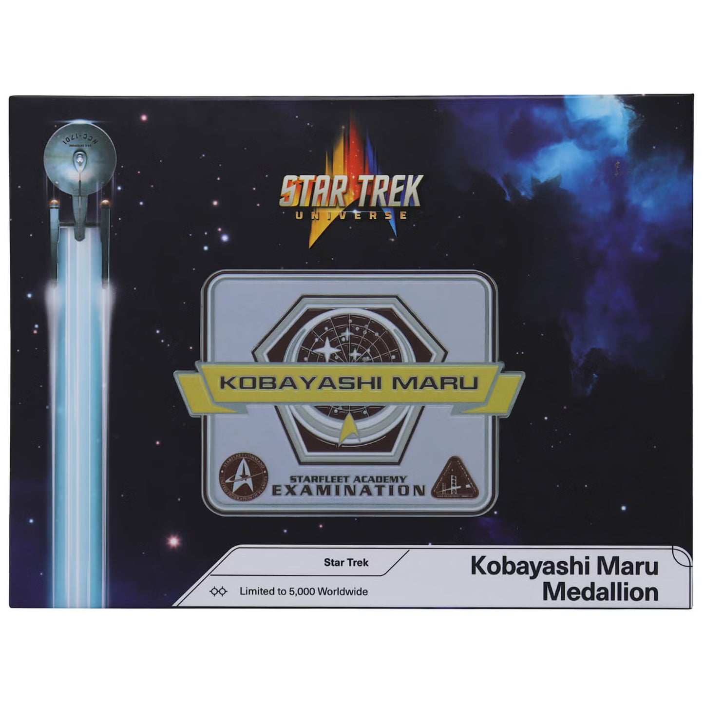 Star Trek Kobayashi Maru Limited edition Medallion